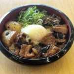 豚角煮丼